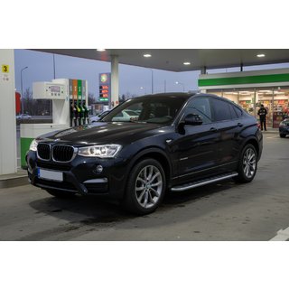 Bočné nášľapy Maydos V1 (2 ks, hliník) BMW X4 F26 2014–2018 fotografia 1