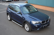 BMW X4 F26 2014–2018 Bočné nášľapy Fullmond (2 ks, hliník) fotografia 3