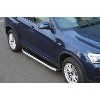 Bočné nášľapy Fullmond (2 ks, hliník) BMW X4 F26 2014–2018 fotografia 1