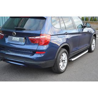 Bočné nášľapy Fullmond (2 ks, hliník) BMW X4 F26 2014–2018 fotografia 2