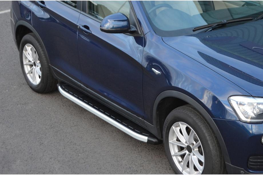 BMW X4 F26 2014–2018 Bočné nášľapy Fullmond (2 ks, hliník) Image