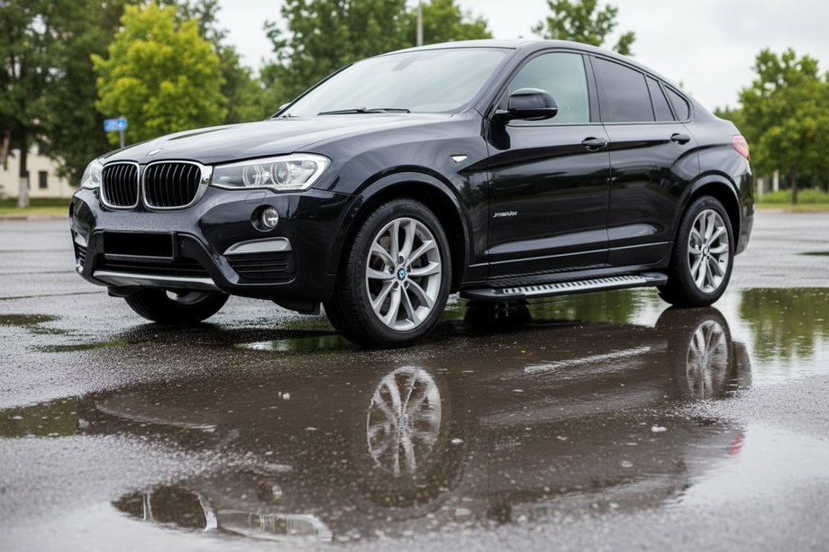 BMW X4 F26 2014–2018 Bočné prahy Line (2 ks, hliník) Image