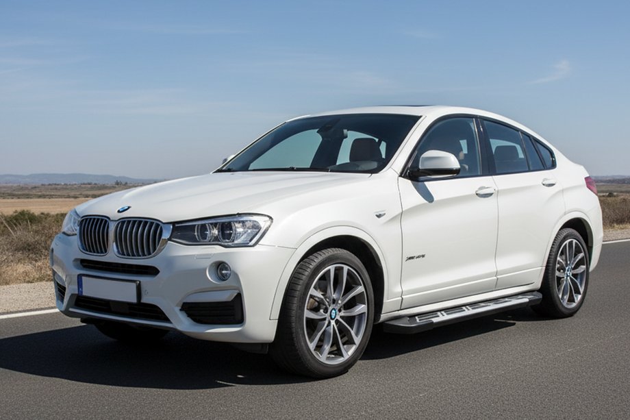 BMW X4 F26 2014–2018 Bočné nášľapy Sunrise (2 ks, hliník) Image