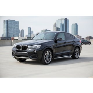 Bočné prahy Tayga Grey (2 ks, hliník) BMW X4 F26 2014–2018 fotografia 1