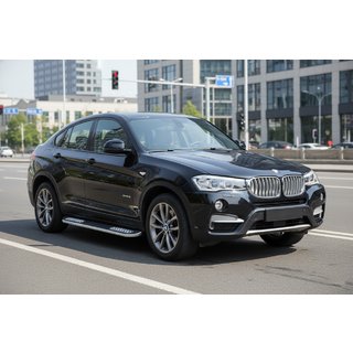 Bočné nášľapy Tayga V2 (2 ks, hliník) BMW X4 F26 2014–2018 fotografia 1