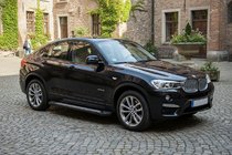BMW X4 F26 2014–2018 Bočné nášľapy Vision New Black (2 ks, hliník) fotografia 1