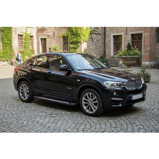 Bočné nášľapy Vision New Black (2 ks, hliník) BMW X4 F26 2014–2018 fotografia 1