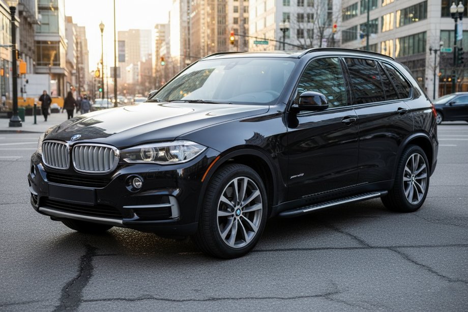 BMW X5 F15 2013–2018 Bočné prahy Bosphore Grey (2 ks, hliník) Image