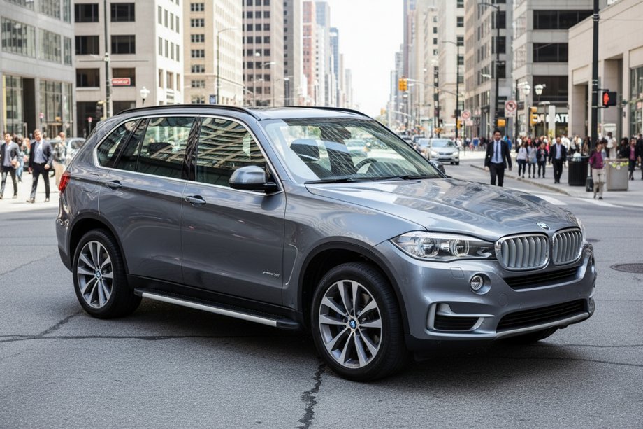 BMW X5 F15 2013–2018 Bočné nášľapy Maya V1 (2 ks, hliník) Image