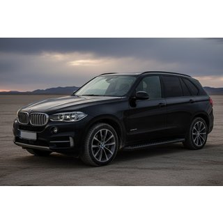 Bočné nášľapy Allmond Black (2 ks, hliník) BMW X5 F15 2013–2018 fotografia 1