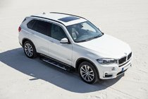BMW X5 F15 2013–2018 Bočné nášľapy Sunrise (2 ks, hliník) fotografia 1