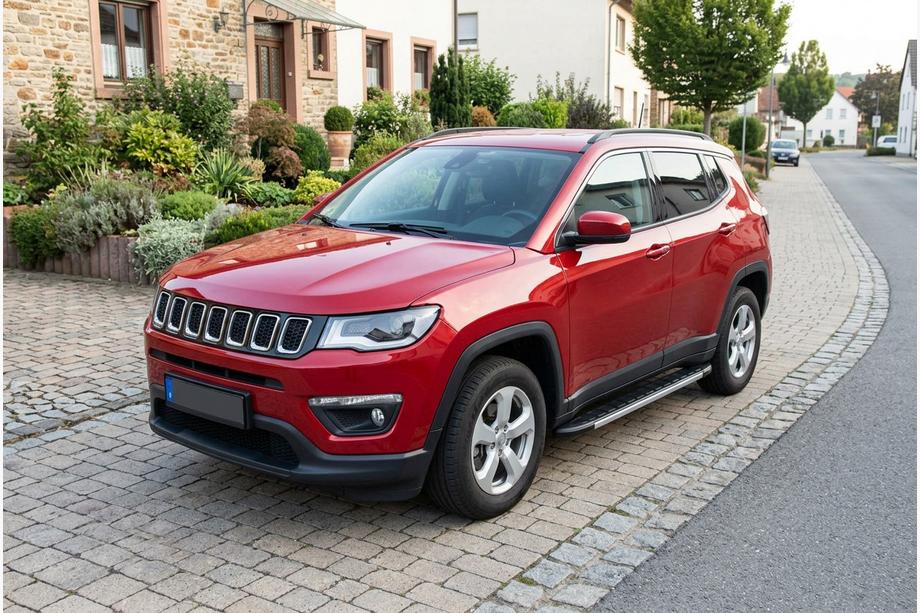 Jeep Compass 2016– Bočné nášľapy Duru (2 ks, hliník) Image