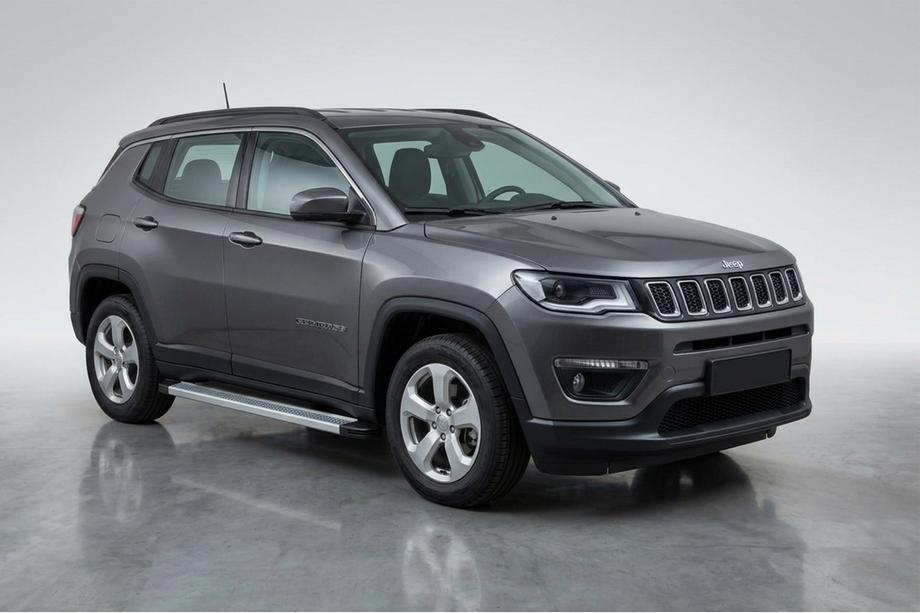 Jeep Compass 2016– Bočné nášľapy Maya V2 (2 ks, hliník) Image