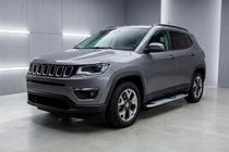 Jeep Compass 2016– Mevsim Grey bočné nášľapy (2 ks, hliník) fotografia 1