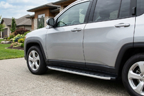 Jeep Compass 2016– Bočné nášľapy Fullmond (2 ks, hliník) fotografia 1