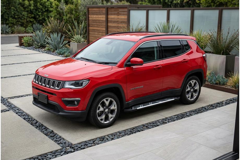 Jeep Compass 2016– Bočné nášľapy Sunrise (2 ks, hliník) Image