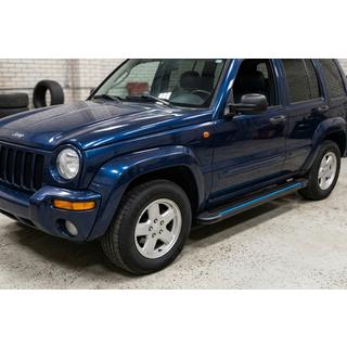 Bočné nášľapy Maya Blue (2 ks, hliník) Jeep Cherokee/Liberty 2002–2007 fotografia 1