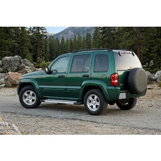 Bočné nášľapy Vision New Grey (2 ks, hliník) Jeep Cherokee/Liberty 2002–2007 fotografia 1