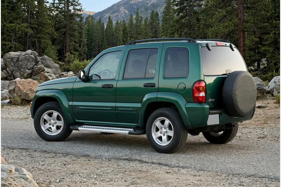 Jeep Cherokee/Liberty 2002–2007 Bočné nášľapy Vision New Grey (2 ks, hliník) Image