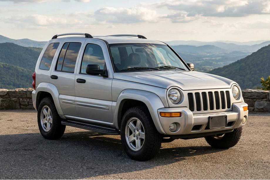 Jeep Cherokee/Liberty 2002–2007 Boshpore Black bočné nášľapy (2 ks, hliník) Image