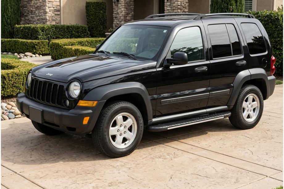 Jeep Cherokee/Liberty 2002–2007 Bočné nášľapy Boshpore Grey (2 ks, hliník) Image