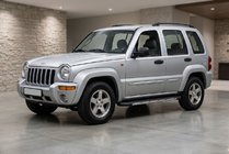 Jeep Cherokee/Liberty 2002–2007 Bočné nášľapy Duru (2 ks, hliník) fotografia 1