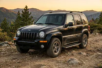 Jeep Cherokee/Liberty 2002–2007 Bočné nášľapy Maya V1 (2 ks, hliník) fotografia 1