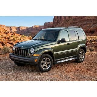 Bočné nášľapy Allmond Grey (2 ks, hliník) Jeep Cherokee/Liberty 2002–2007 fotografia 1