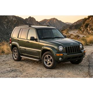 Bočné nášľapy BlackLine (2 ks, hliník) Jeep Cherokee/Liberty 2002–2007 fotografia 1