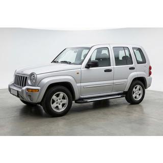 Bočné prahy Line (2 ks, hliník) Jeep Cherokee/Liberty 2002–2007 fotografia 1