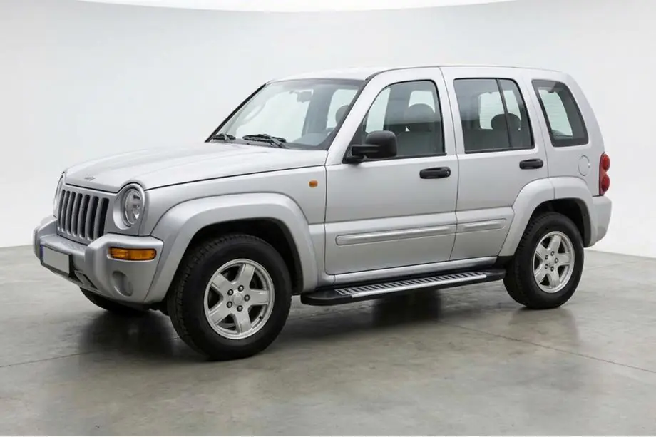 Jeep Cherokee/Liberty 2002–2007 Bočné prahy Line (2 ks, hliník) Image