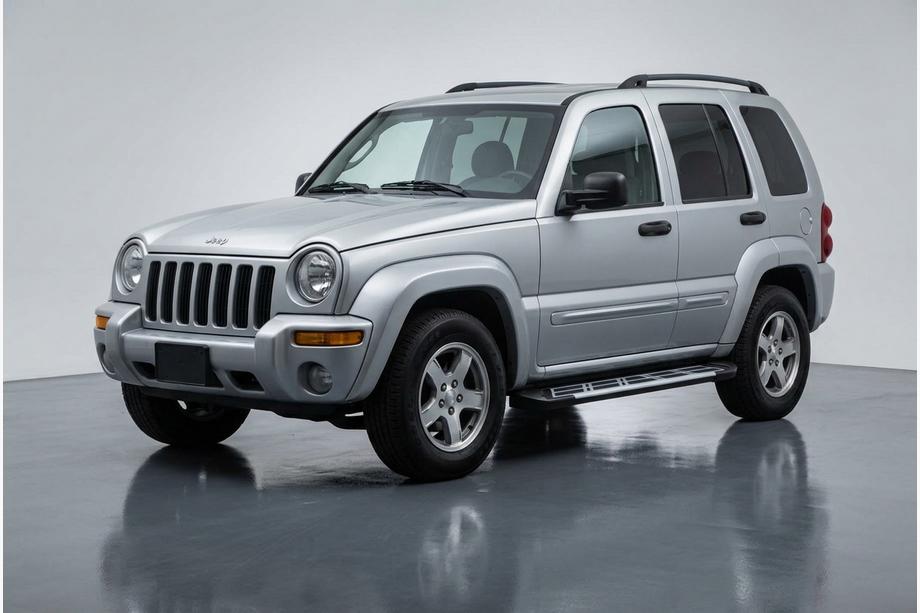 Jeep Cherokee/Liberty 2002–2007 Bočné nášľapy Sunrise (2 ks, hliník) Fotografia 1