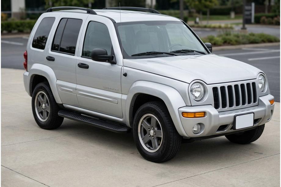 Jeep Cherokee/Liberty 2002–2007 Bočné prahy Tayga Black (2 ks, hliník) Image