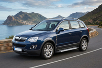 Opel Antara 2006–2017 Bočné nášľapy Vision New Grey (2 ks, hliník) 2007-2015 fotografia 1