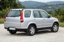 Honda CRV 2001–2006 Bočné nášľapy Vision New Black (2 ks, hliník) fotografia 1