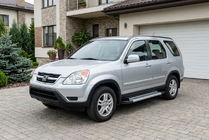 Honda CRV 2001–2006 Bočné nášľapy Vision New Grey (2 ks, hliník) fotografia 1