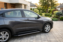 Honda HR-V 2014–2021 Bočné prahy Bosphore Grey (2 ks, hliník) fotografia 1