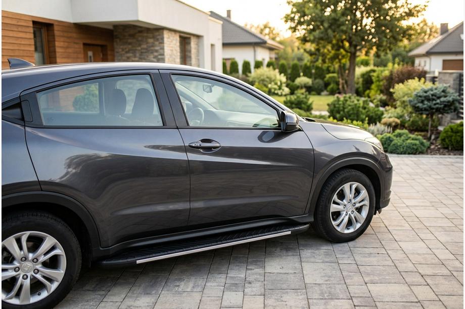 Honda HR-V 2014–2021 Bočné prahy Bosphore Grey (2 ks, hliník) Image