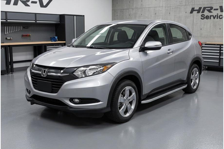 Honda HR-V 2014–2021 Bočné prahy Tayga Grey (2 ks, hliník) Image