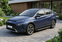 Hyundai Bayon 2021– Bočné prahy Bosphore Grey (2 ks, hliník) fotografia 1