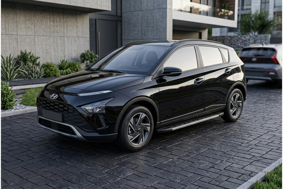 Hyundai Bayon 2021– Bočné nášľapy Bosphore Duru (2 ks, hliník) Image
