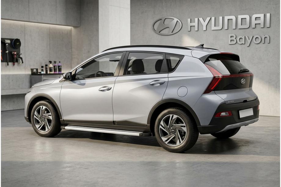 Hyundai Bayon 2021– Bočné nášľapy Maya V2 (2 ks, hliník) Image