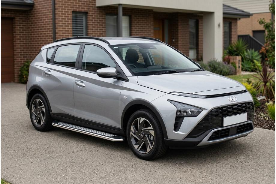Hyundai Bayon 2021– Bočné nášľapy Maydos V2 (2 ks, hliník) Image