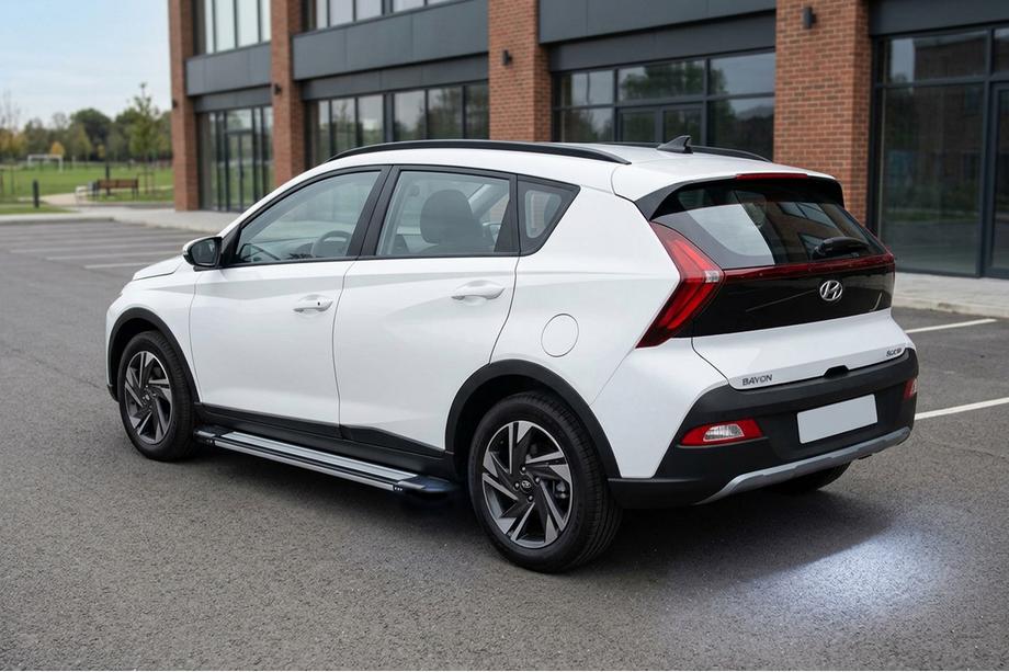Hyundai Bayon 2021– Bočné nášľapy Rainbow (2 ks, hliník) Image