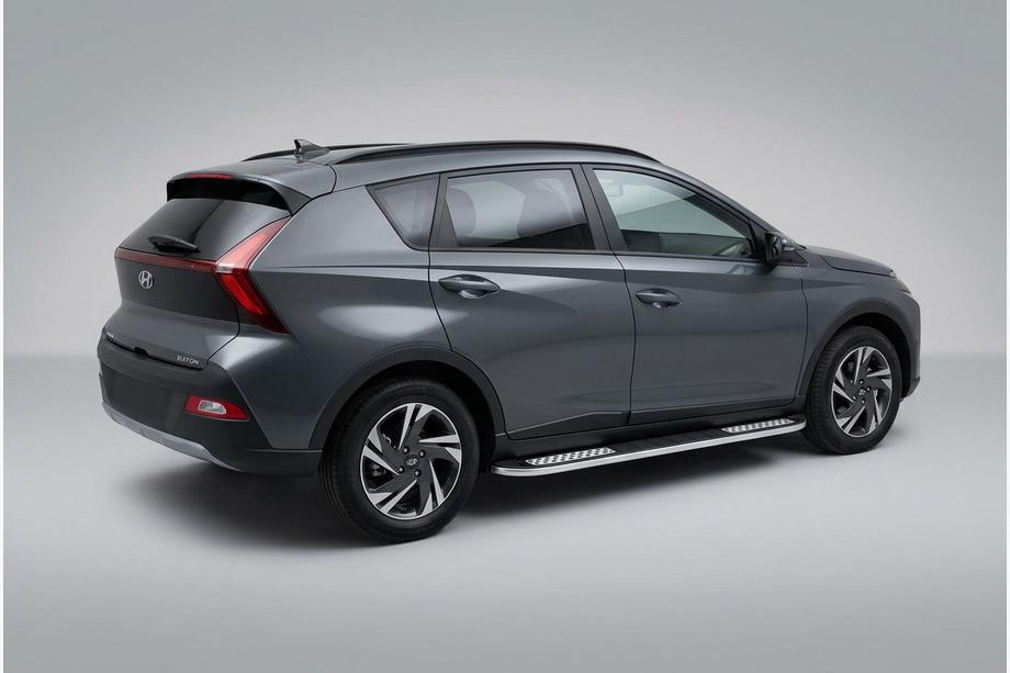Hyundai Bayon 2021– Bočné nášľapy Tayga V2 (2 ks, hliník) Image