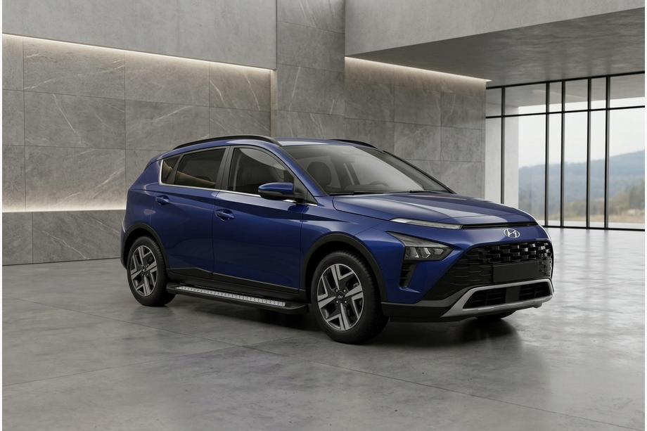 Hyundai Bayon 2021– Bočné nášľapy Vision New Black (2 ks, hliník) Image