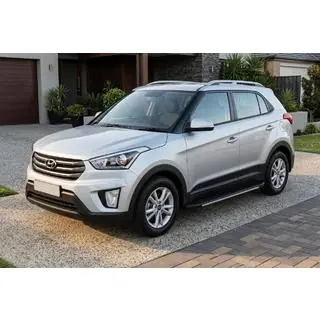 Bočné prahy Bosphore Grey (2 ks, hliník) Hyundai Creta 2014–2020 fotografia 1