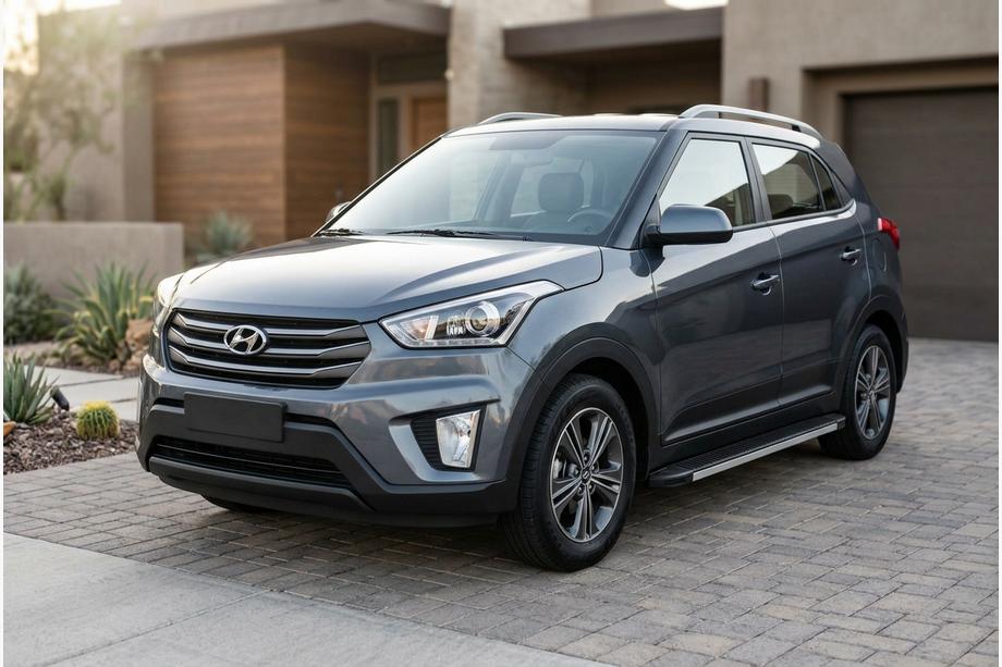 Hyundai Creta 2014–2020 Bočné nášľapy Maya V1 (2 ks, hliník) Image