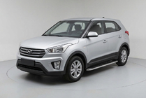 Hyundai Creta 2014–2020 Bočné nášľapy Maydos V1 (2 ks, hliník) fotografia 1