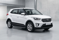 Hyundai Creta 2014–2020 Bočné nášľapy Allmond Black (2 ks, hliník) fotografia 1